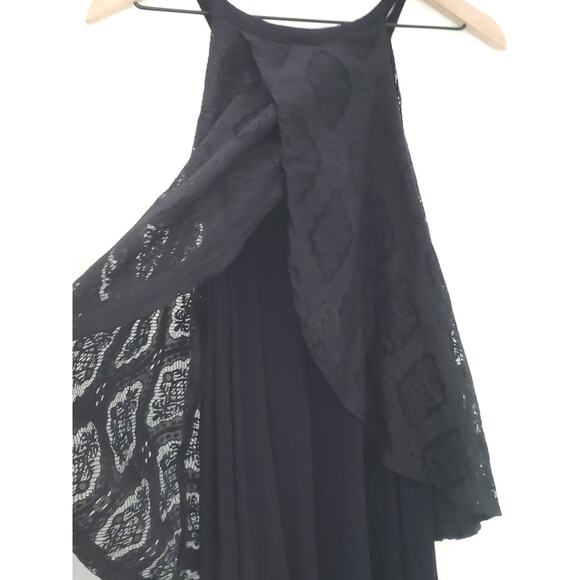 EUC Torrid Overlay Tiered Tank Top - 0X Plus Size - Picture 4 of 9